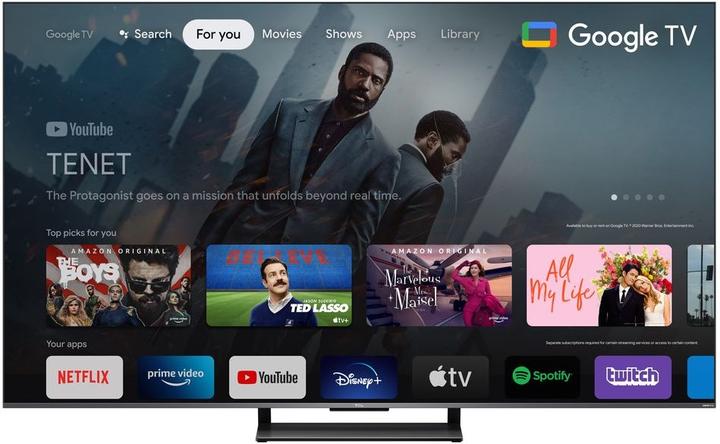 Actual product image TCL 55C735 (55", C735, QLED, 4K, 2022)