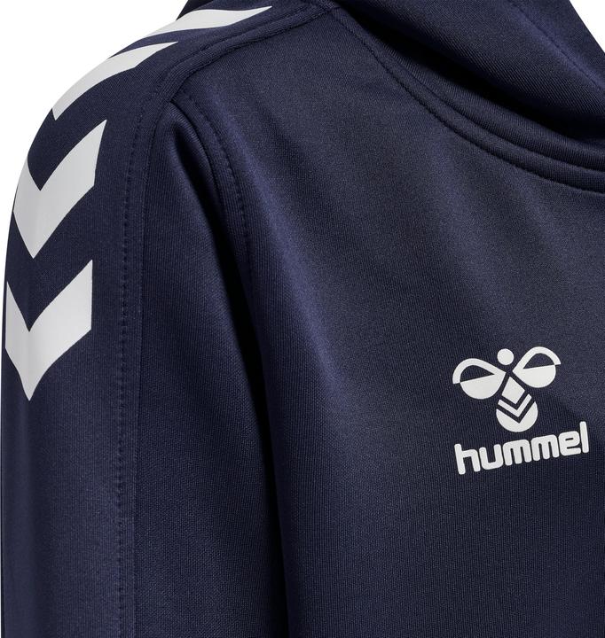 Actual product image hummel Core Xk Poly Zip Hood Sweat Kids (176)