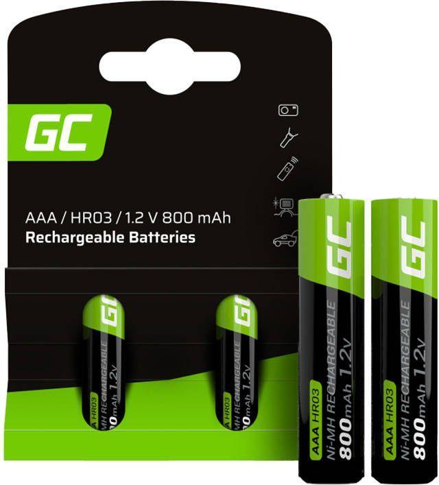 Produktbild GreenCell GR08 Wiederaufladbarer Akku AAA (2 Stk., AAA, 800 mAh)