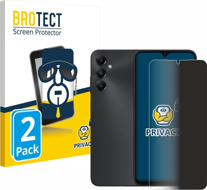 Produktbild BROTECT Sichtschutzfolie Anti-Spy Privacy Folie Blaulicht-Schutz (2 Stück, Samsung Galaxy A05s)