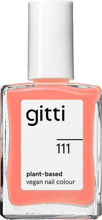 Gitti no. 111 Nail Polish Peach Power (Peach Power, Colour paint)