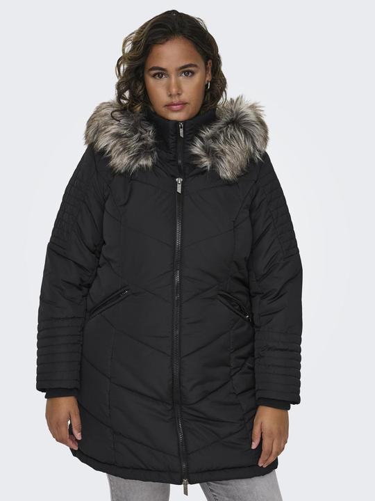 Image du produit Only Capuche Poignets côtelés Manteau (46)