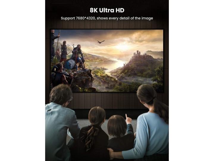 Image du produit Ugreen Port d'affichage 1.4 Nylon 8K 4K 2K 1080p (1.50 m, DisplayPort)