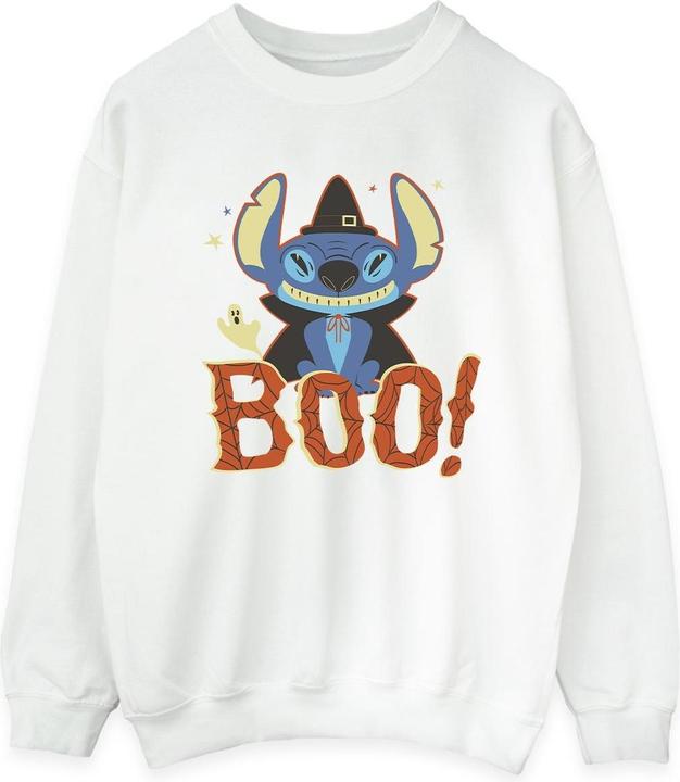 Actual product image Disney Womens/Ladies Lilo & Stitch Boo! Sweatshirt (S)