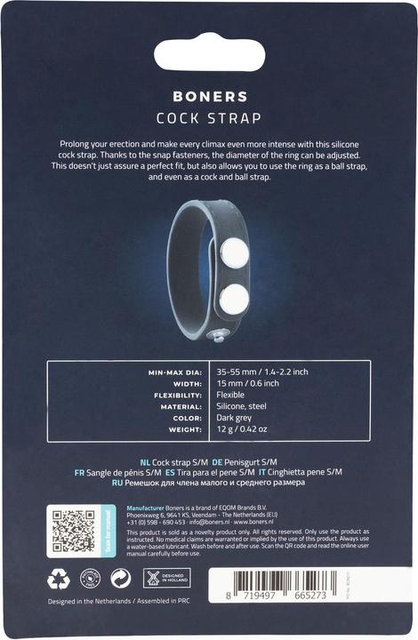 Actual product image Boners Cock Strap (5.50 cm)