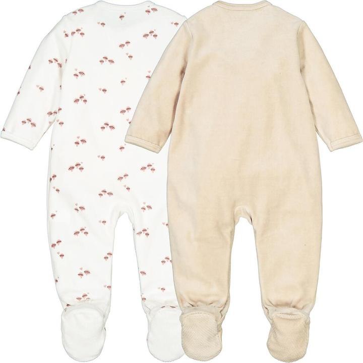 Image du produit La Redoute Collections Lot de 2 grenouillères (86)