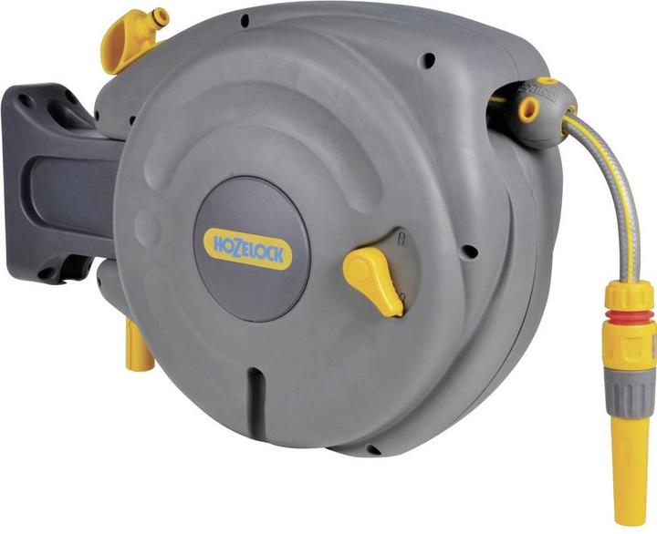 Actual product image Hozelock Garden Hose Reel Auto Reel Wall Hose Box 10m (10 m)