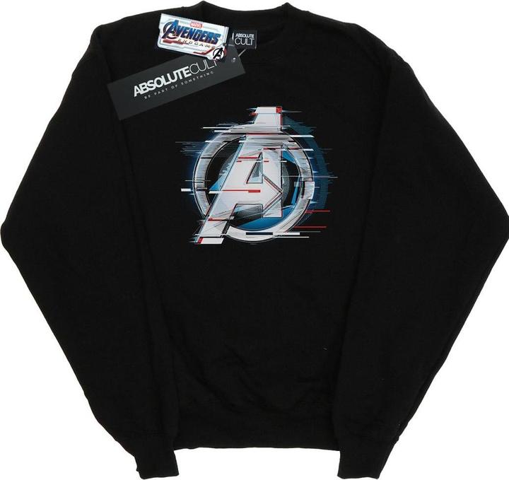 Avengers Endgame Team Tech Logo Baumwolle Sweatshirt