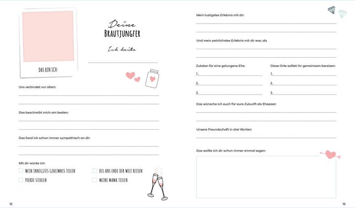 Produktbild Mein JGA – Junggesellinnenabschieds-Album (Deutsch, Katrin Skelton, 2023)