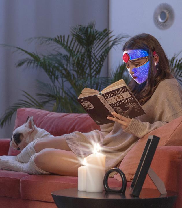 Produktbild FAQ LED-Gesichtsmaske 201