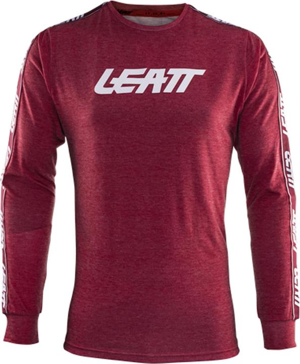 Leatt Long Shirt Premium - Ruby