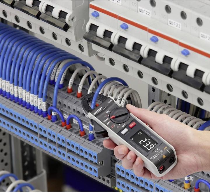 Produktbild Voltcraft VC-331 Stromzange CAT II 600 V, CAT III 300V Anzeige (Counts): 2000 (CAT II 600V, CAT III 300V)