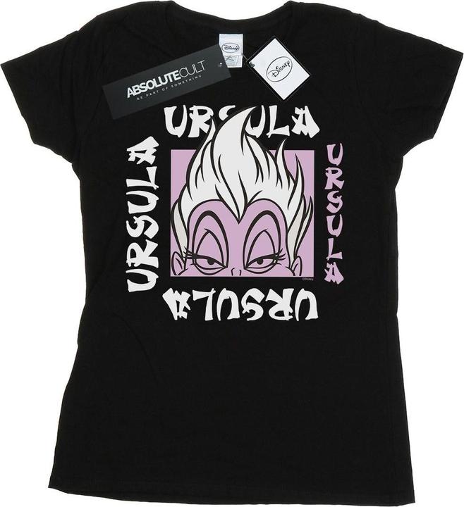 Actual product image Disney Womens/Ladies Ursula Take Out Cotton T-Shirt (S)