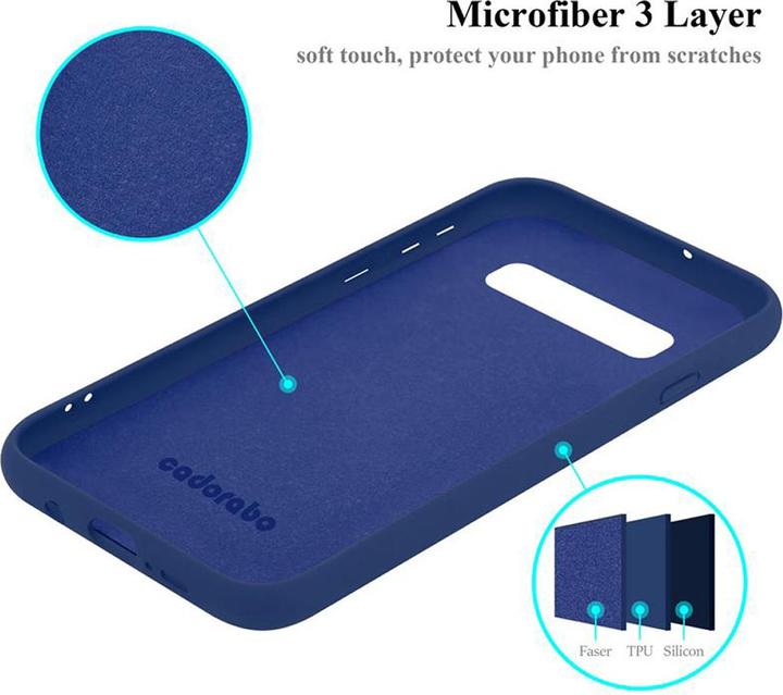 Image du produit Cadorabo TPU Liquid Silicone Case Cover (Samsung Galaxy S10+)