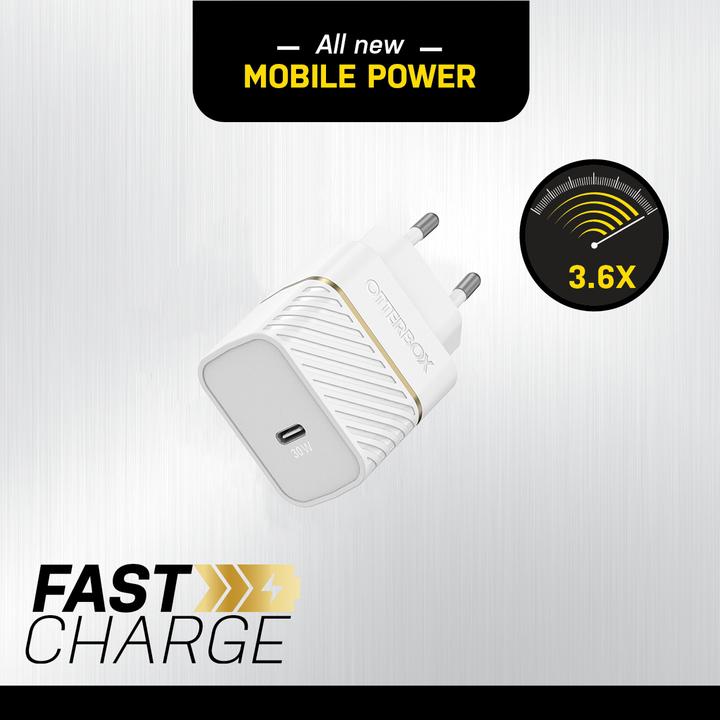 Produktbild OtterBox EU GaN Schnellladegerät (30 W)