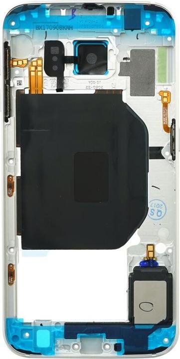 Produktbild Samsung Galaxy S6 G920F mittlerer Rahmen blau (Galaxy S6)