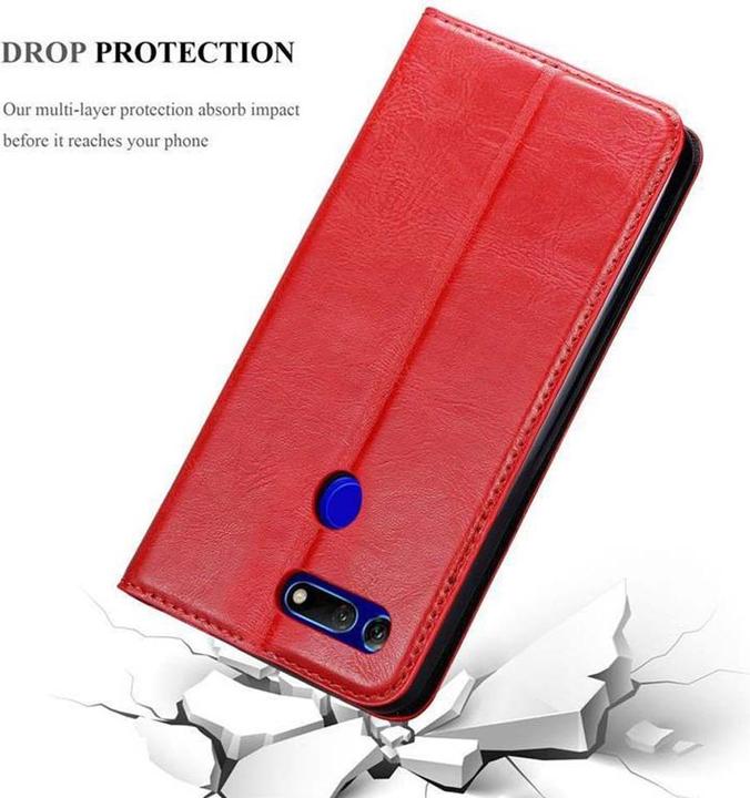 Actual product image Cadorabo Book Invisible Magnet Cover (Honor View 20)