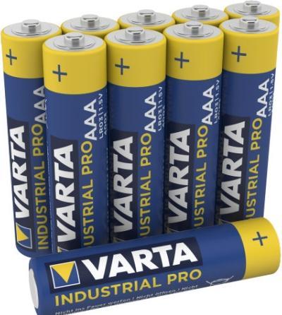 Actual product image Varta industrial alkali (10 pcs., AAA, 1250 mAh)