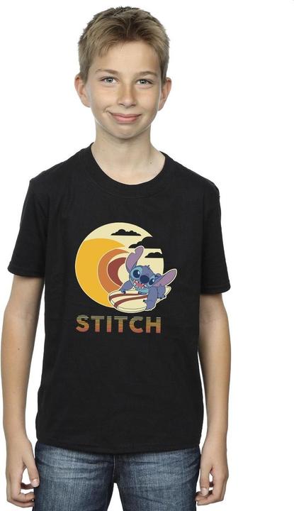 Actual product image Disney Boys Lilo & Stitch Summer Waves T-Shirt (140, 146)