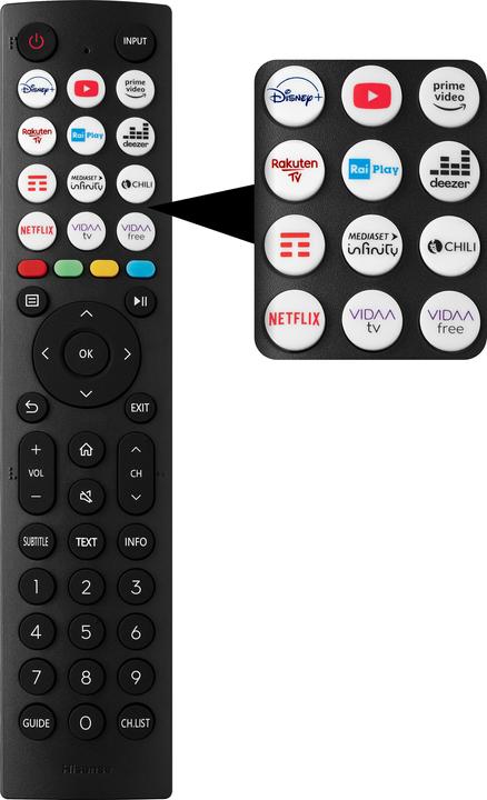 Produktbild Hisense TV 40A4K (40", LED, Full HD, 2022)