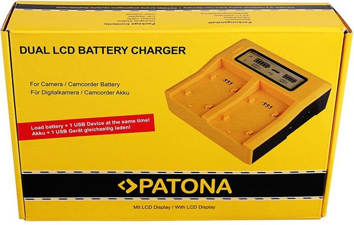 Actual product image Patona Dual LCD Charger (Charger)