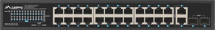 Immagine prodotto Lanberg Switch di rete RSGE-24P-2GE-2S-250 non gestito (26 Porti)