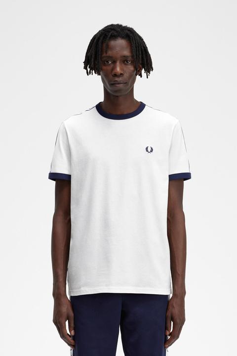 Actual product image Fred Perry Contrast trim T-shirt with band (XXL)