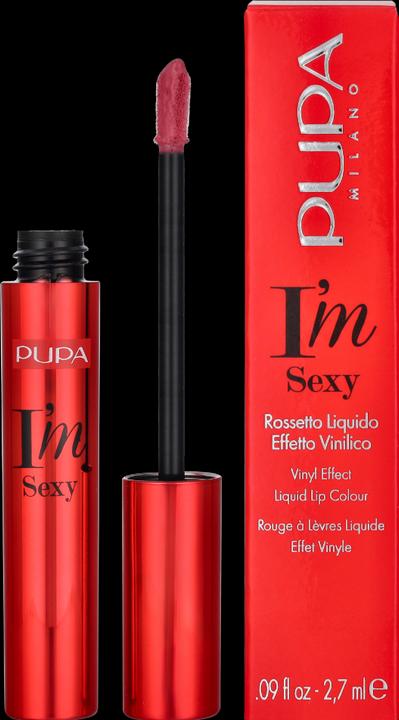 Produktbild Pupa Milano Pupa - I m Sexy Vinyl Effect Liquid Lip Colour - Liquid lipstick 2.7 ml 004 Deep Rose (004 Deep Rose)