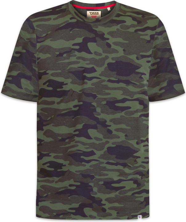 DUKE TShirt Gaston mit Tarnmuster Kingsize