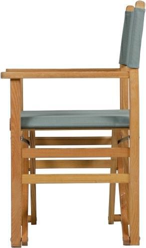 Produktbild Fiam REGISTA WOODEN FOLDABLE CHAIR Sage green - Wooden / Texfil