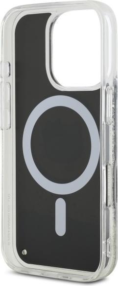Produktbild Hello Kitty HKHMP16LLGDIK iPhone 16 Pro 6.3" czarny złoty/black gold hardcase Liquid Glitter Fever (Apple iPhone 16 Pro)