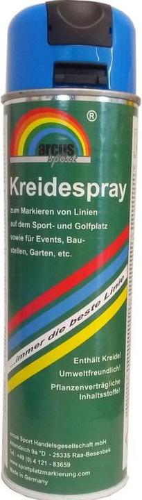 Arcus - Sport Arcus Kreidespray blau in Dosen 500ml (Blau, 500 ml)