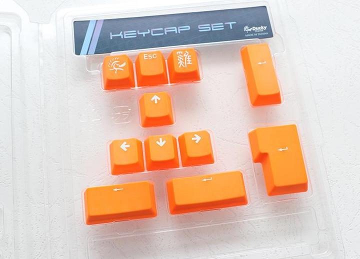 Actual product image Ducky PBT Double-Shot Keycap Set
