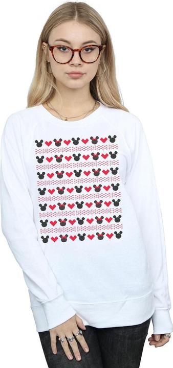 Image du produit Disney - Sweat MICKEY AND MINNIE CHRISTMAS HEARTS - Femme (S)