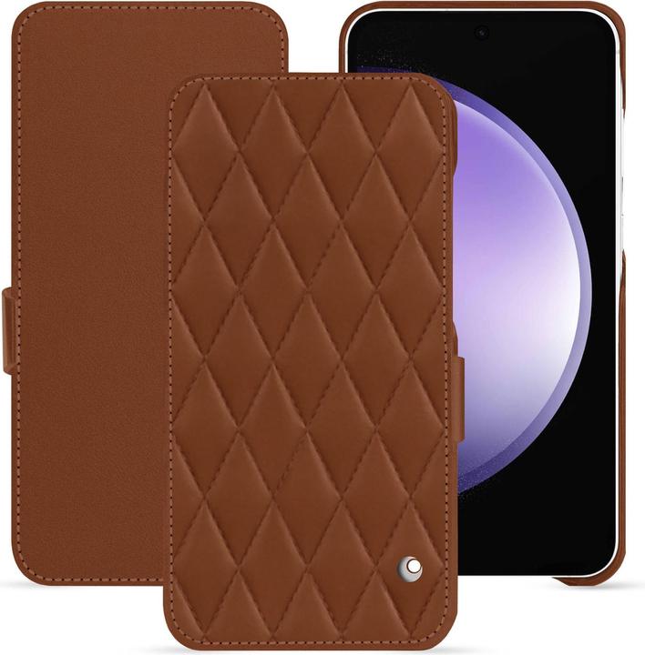 Actual product image Noreve Horizontal leather flap shell (Samsung Galaxy S23 FE)