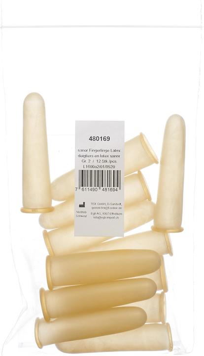 Immagine prodotto Sanor Fingerling Latex Grösse 2 gepudert leicht (0.07 m)