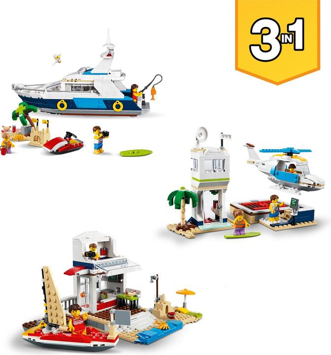 Immagine prodotto LEGO Avventura sullo yacht (31083, LEGO Creator 3-in-1)