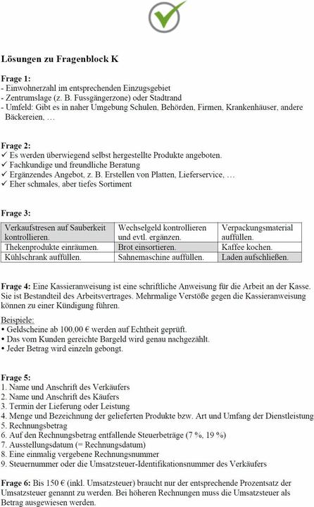 Actual product image Top-Prüfung Fachverkäufer/in im Lebensmittelhandwerk - Schwerpunkt Bäckerei / Konditorei (German, Claus-Günter Ehlert, 2023)