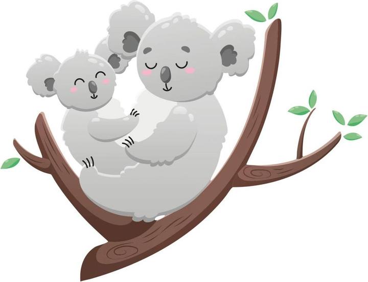 Immagine prodotto Trenddeko Koala Madre Amore (130 x 100 cm)