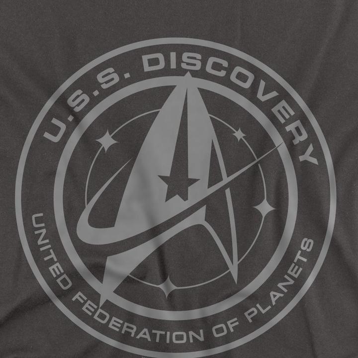 Actual product image Universal Textiles Unisex Adult Discovery Crest T-Shirt (XXL)