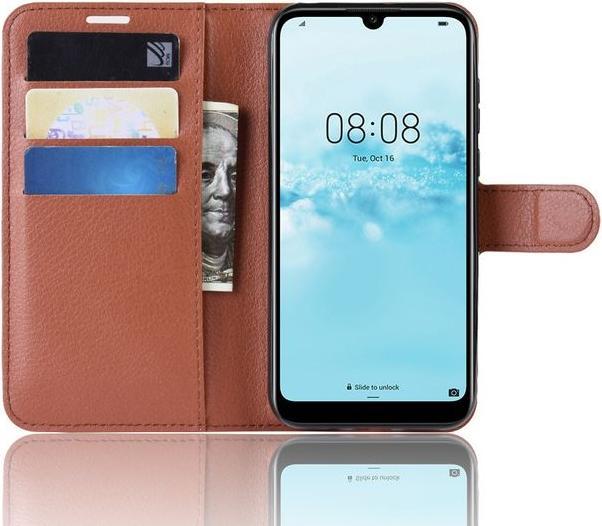 Produktbild MU Classic Litchi Leder Bookcover Series (Huawei Y5 (2019))