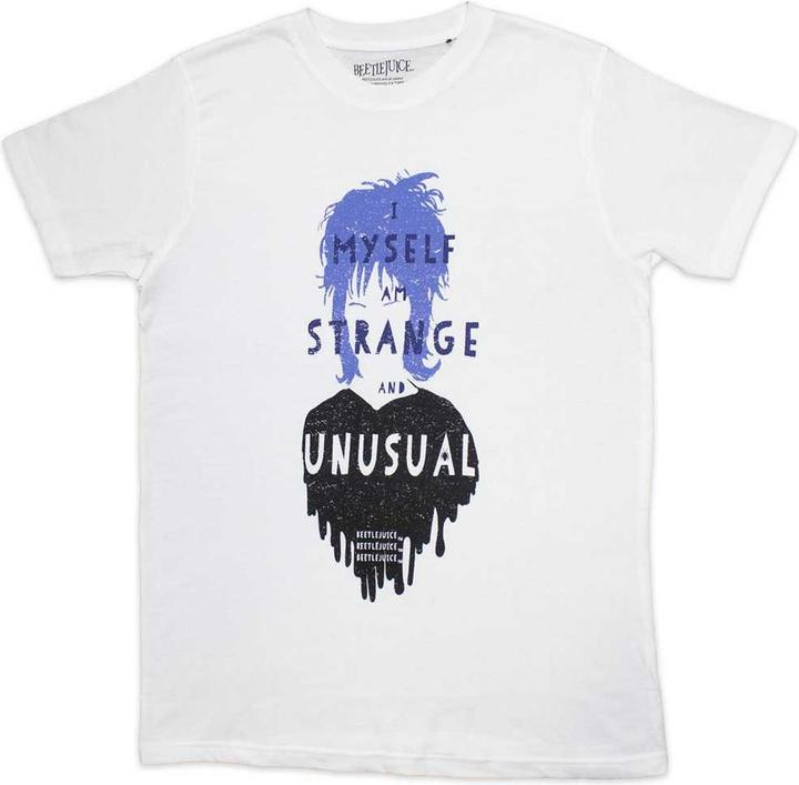 Produktbild Beetlejuice I Myself Am Strange And Unusual TShirt (M)