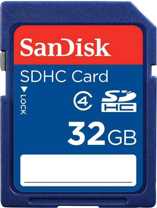 Image du produit SanDisk Standard Memory Card (32 Go, SD, SDHC, U1, UHS-I)