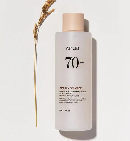 Immagine prodotto Anua Riso 70 + Ceramide (Acqua tonica, 250 ml)