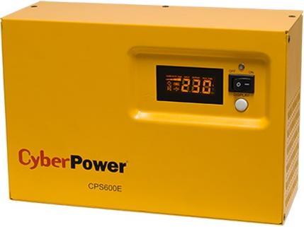Produktbild Cyberpower CPS600E Unterbrechungsfreie Stromversorgung (USV) 0,6 kVA 1 AC-Ausgänge (600 VA, 420 W, Line-Interaktiv USV)