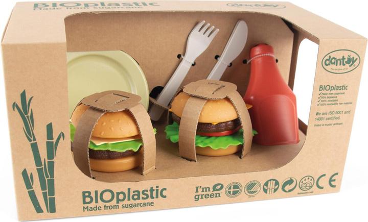 Actual product image dantoy BIOPlast - Burger Set (5605)