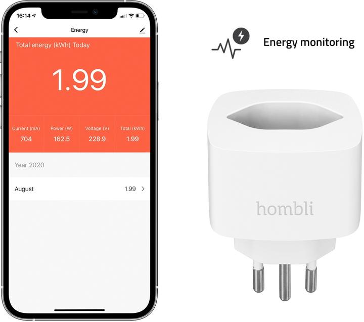 Produktbild Hombli Smart Swiss Socket 2+1