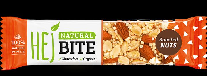 Actual product image HEJ Nutrition Natural Bite (12 x 40g) (Roasted nuts, 1 pcs., 480 g)