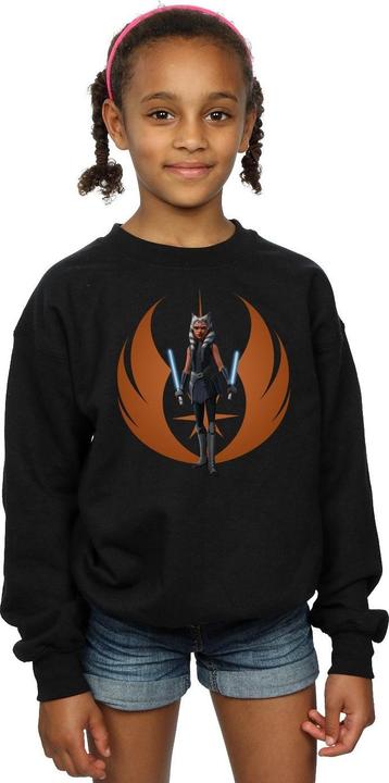 Image du produit Star Wars - Sweat CLONE WARS AHSOKA REBEL POSE - Fille (104)