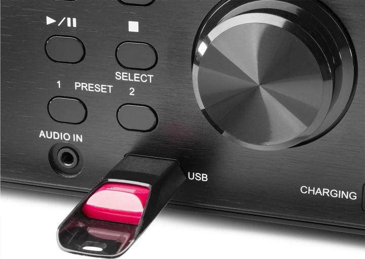 Produktbild Audizio Radio/CD-Player Prato Schwarz (FM, DAB+, Bluetooth)
